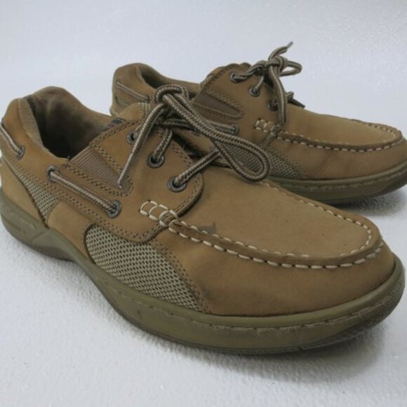 G.H. Bass & Co. & Co Nubuck Leather Casual Dress Boat Shoes Men's 8 M - Picture 6 of 6